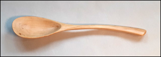 Apple Spoon by Steve Schmeck