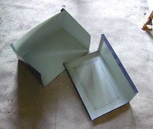 solar oven metal cover