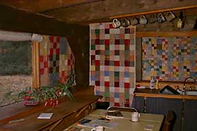 Window quilt patchwork