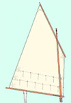 Balanced lug sail