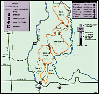 Days River Pathway Map