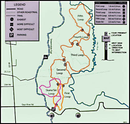 Days River Pathway Map