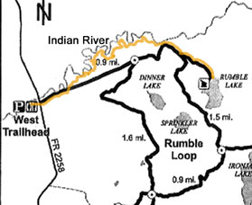 Pine Marten Run Rumble Loop map