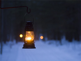 kerosene lantern Fayette State Park