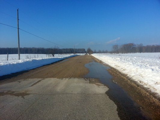 Fox road clear of snow