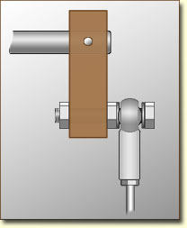 Crank with bolt & rod-end-bearing