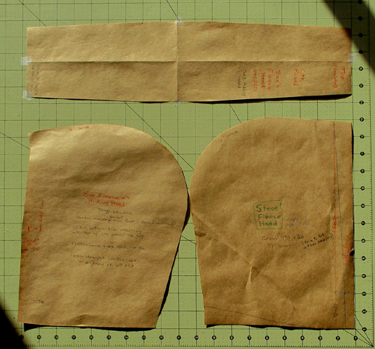pattern for cloth hoods